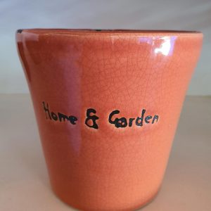 Cachepot Esmaltado Marron