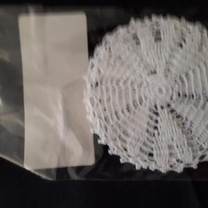 PORTA XÍCARA DE CROCHÊ WITE