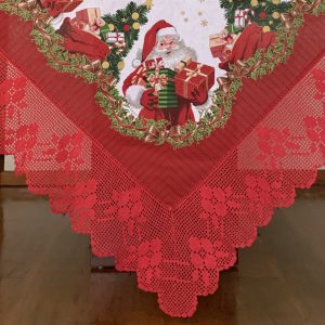 Toalha Papai Noel Presente 1 80 X 2 50m 6l