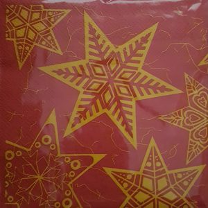 Guardanapo De Papel Reveillon Estrelas