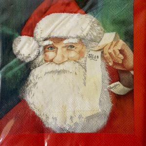 Guardanapo De Papel Santa Claus