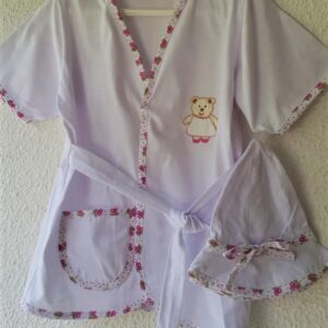 Roupão Com Chapéu Branco