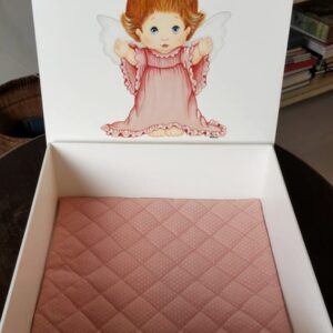 Caixa Anjo Rosa