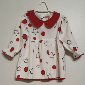 Vestido M L Estrelinhas 12 A 18 Meses