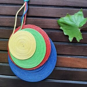 Colar Mandalas Coloridas