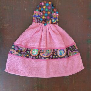 Bate Mão Rosa Pano Duplo