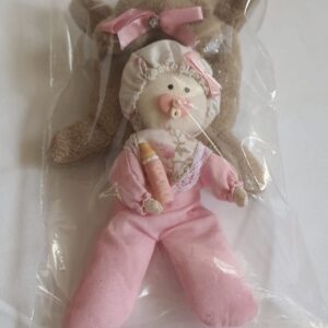 Bebe Com Urso Artesanal
