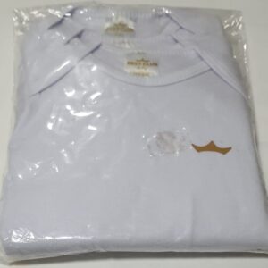 Body Branco Kit Com 3 Peças 6 A 9m M L