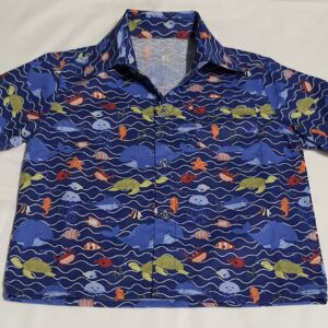 Camisa Fundo Do Mar 18 24m