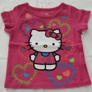 Camiseta Pink Hello Kitty 12m