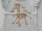 Camiseta Branca Girafa G
