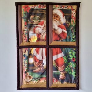 Panô Papai Noel Na Janela