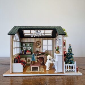 Chalezinho Iluminado Do Papai Noel