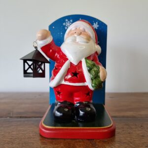 Portal Papai Noel Iluminado Com Lanterna