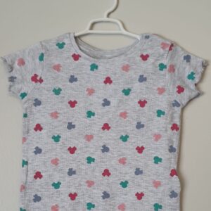Camiseta Disney Cinza 9 A 12 M