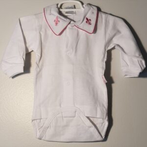 Body Branco Detalhe Rosa Ml Rn