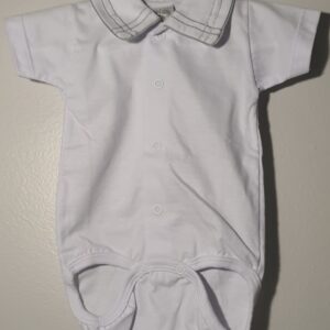 Body Branco Detalhe Cinza Mc Rn