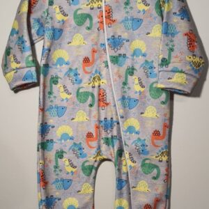 Macacão Cinza Soft Babyssauro Ml M