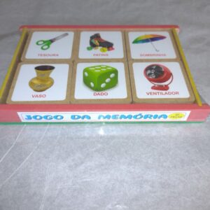 Jogo da memória madeira