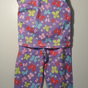 Pijama Gerber Lilás Borboletas Mc 2 Peças 3t