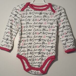 Body Off White Pink Calvin Klein Ml 6 Meses