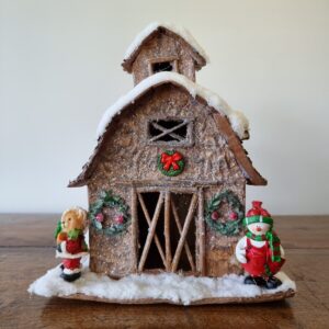 Casinha Rústica Dos Ajudantes Do Papai Noel