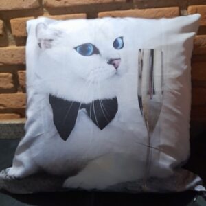 Almofada Cat Champanhe