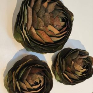 Jg Com Três Flores Decorativas