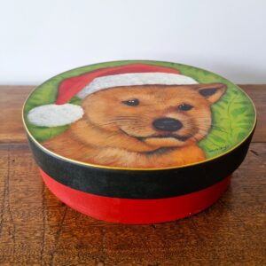 Caixa Redonda Baixa Raposa Noel