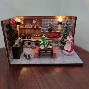 Estande Natal Da Mamãe Noel Iluminado