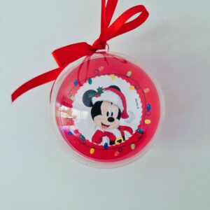 Bola Transparente Mickey