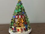 Árvore Loja De Brinquedos Noel Com Luz E Som
