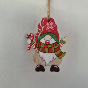 Enfeite Papai Noel Gnomo Tipo 1