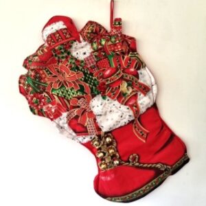 Bota Do Papai Noel Com Presentes Md