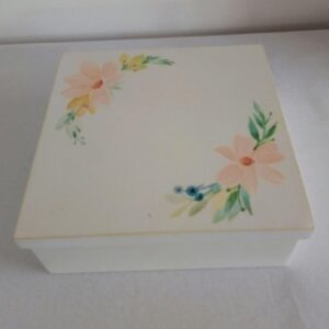 Caixa biju P flor
