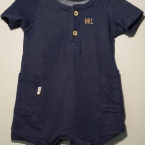 Macaquinho Jeans Bkl P