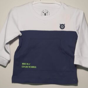 Camiseta Branco Marinho M