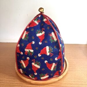 Cobre Panetone Guizo Tecido Gorros Noéis