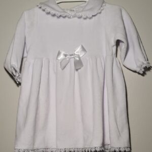 Vestido Plush Branco M