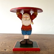 Porta Panetone Papai Noel Blusa Vermelha