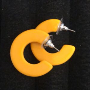 Argola chilaze amarelo