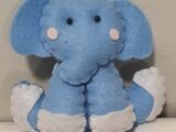 Elefante Azul Feltro
