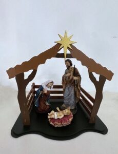 Sagrada Família Divina Estábulo Estrela