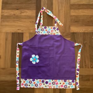 Avental Patchwork Roxo