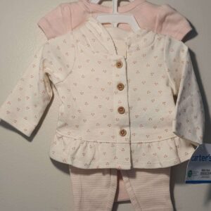 KIT CART'S FEMININO 4 PÇS RN M/L