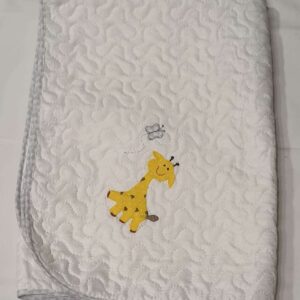 MANTA KILTADA GIRAFA 118x82cm