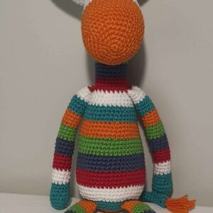 GIRAFA LISTRADA AMIGURUMI