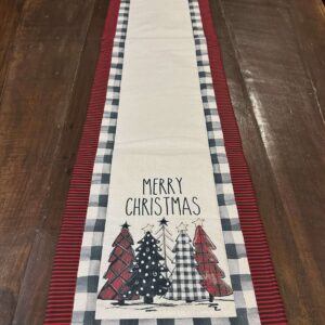 Caminho Merry Christmas 1,95x0,39m