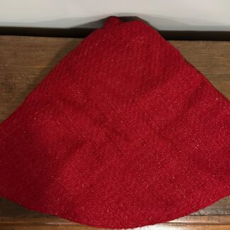 Saia de Árvore Vermelha Brilho 100cm