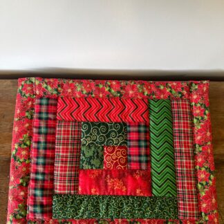 Jogo americano tecido natalino (par)